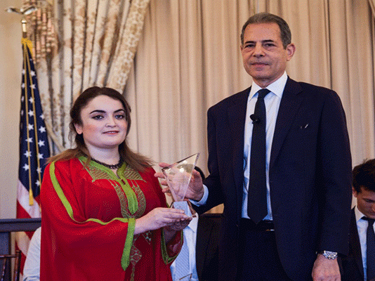 La Tunisienne Ahlem Nasraoui parmi les 10 meilleurs jeunes leaders émergents aux USA