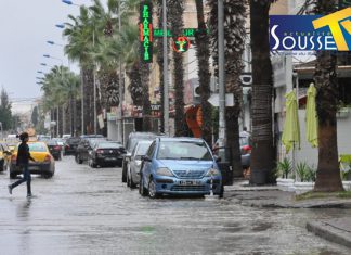 Pluies abondantes à Sousse: Quelques familles évacuées vers les maisons de jeunes