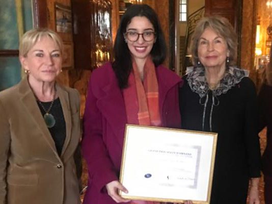 La jeune tunisienne Emna Miladi lauréate du Grand prix Sisley-d’Ornano FDS- Tunisiennes Fières